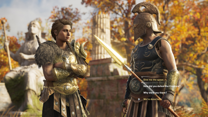 Illustration for article titled Assassin's Creed Odyssey Acts Like An RPG, But It Doesn't Go Far Enough